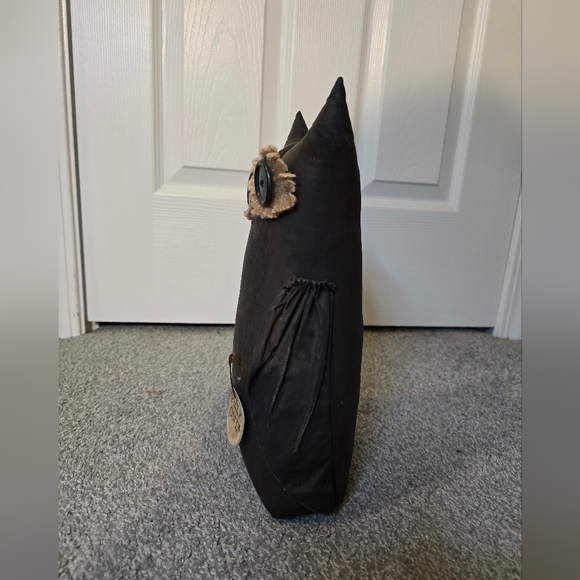 Primitive Handmade Home Decor Fall Halloween Owl - Picture 4 of 6